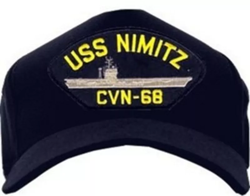 Кепки в стиле милитари с символом Американского военного корабля 24