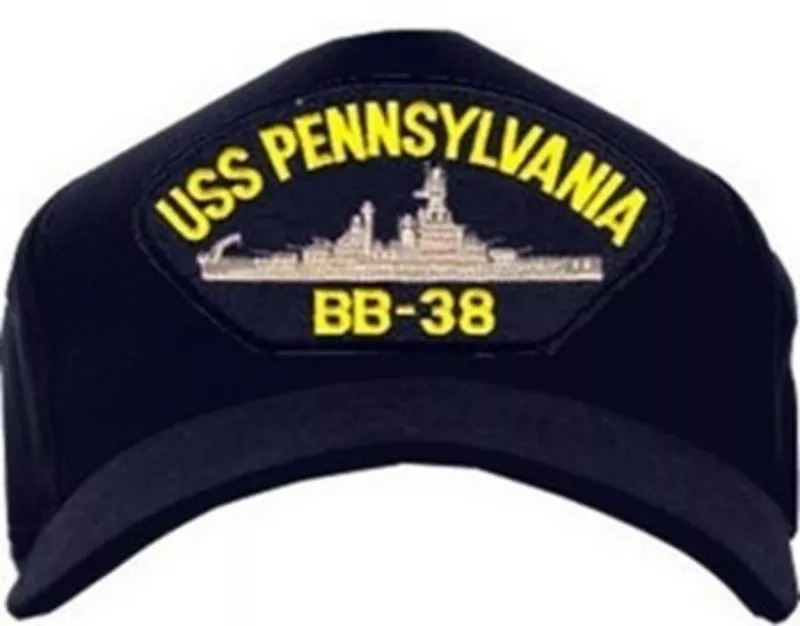Кепки в стиле милитари с символом Американского военного корабля 25