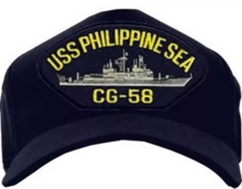 Кепки в стиле милитари с символом Американского военного корабля 26