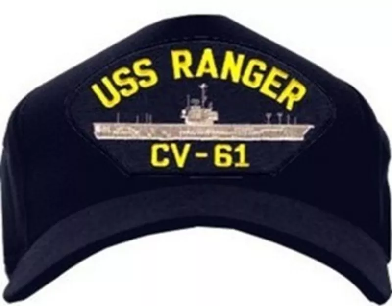 Кепки в стиле милитари с символом Американского военного корабля 27