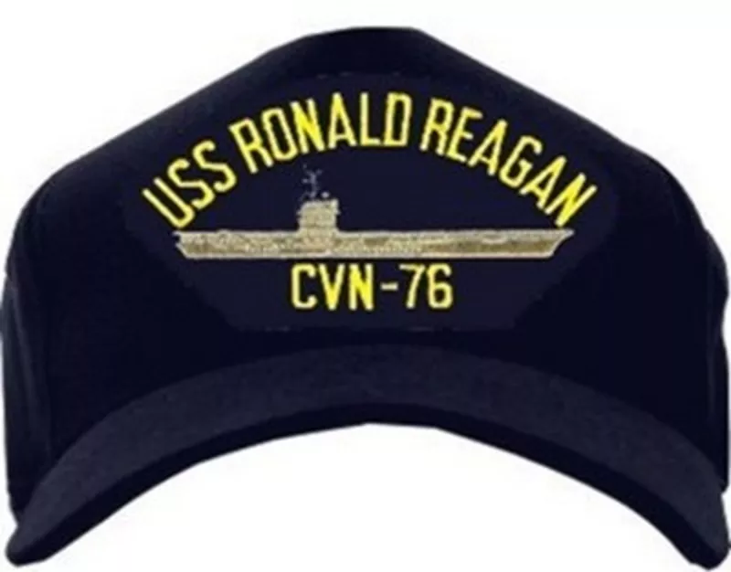 Кепки в стиле милитари с символом Американского военного корабля 28