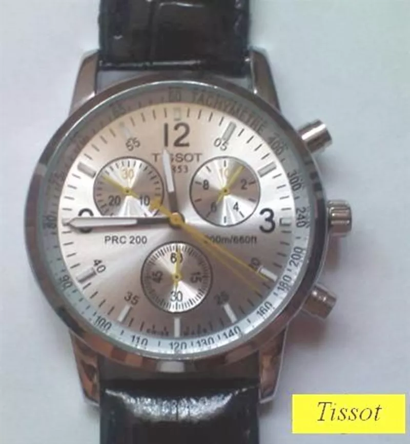 Часы мужские Tissot T-Sport PRC200 серебристый цифербрат