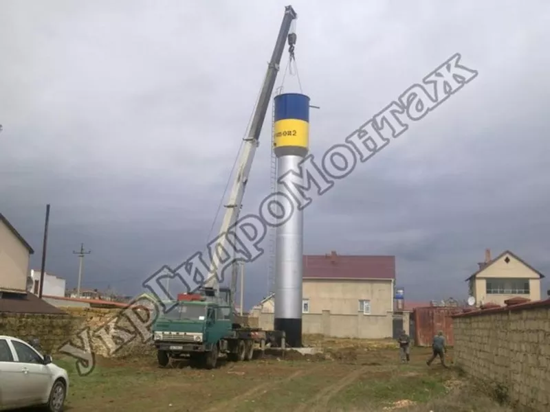 Водонапорные башни ВБР-160 Изготовление,  монтаж, цена по Украине 3