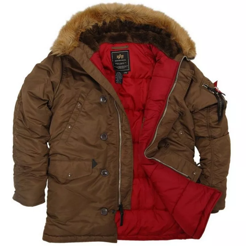 Американские куртки Аляска фирмы Alpha Industries Inc. USA 6