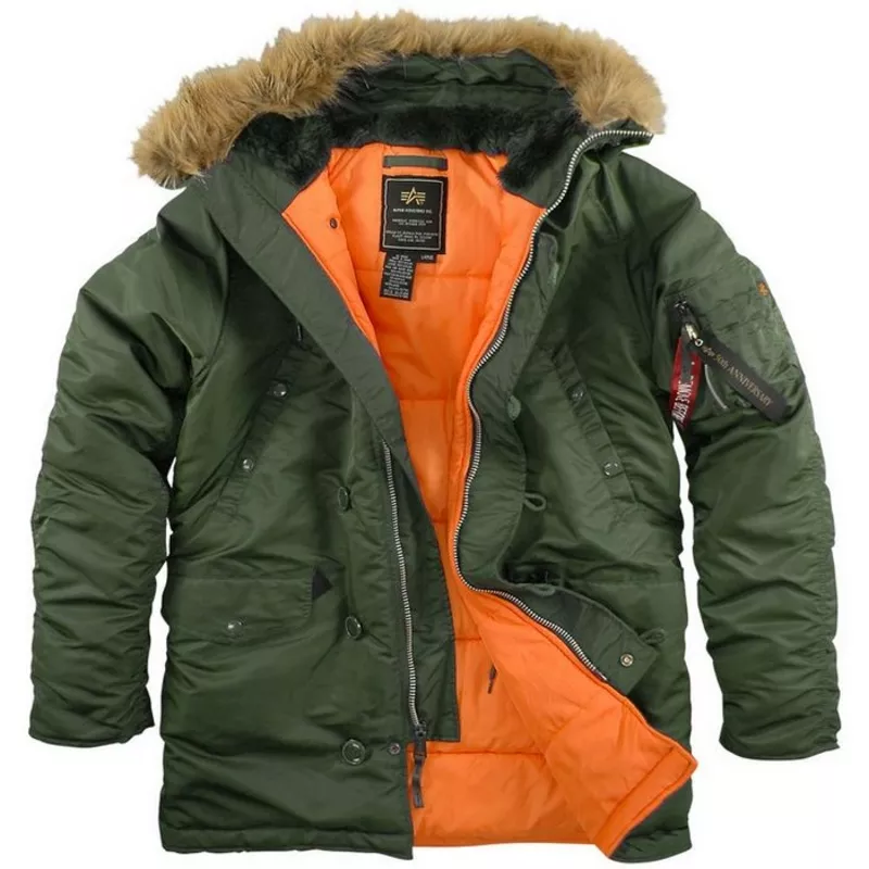 Американские куртки Аляска фирмы Alpha Industries Inc. USA 8