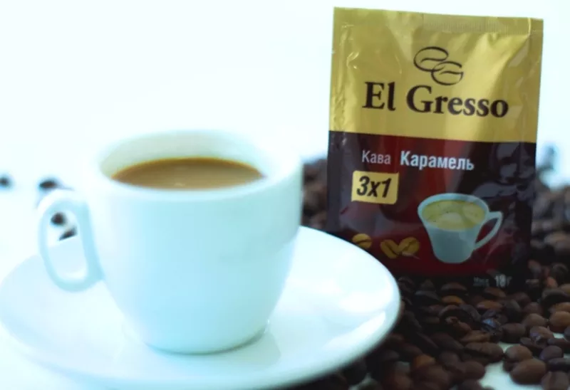 Кофе 3 в 1 «Карамель»  ТМ «El Gresso»  