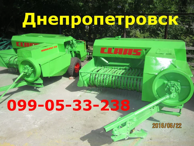 Пресс б/у Claas markant 50 из Франции 