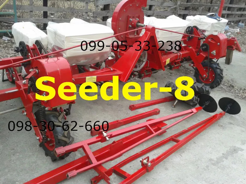 Сеялка Seeder-8 Аналог Су-8,  Упс-8 сеялок