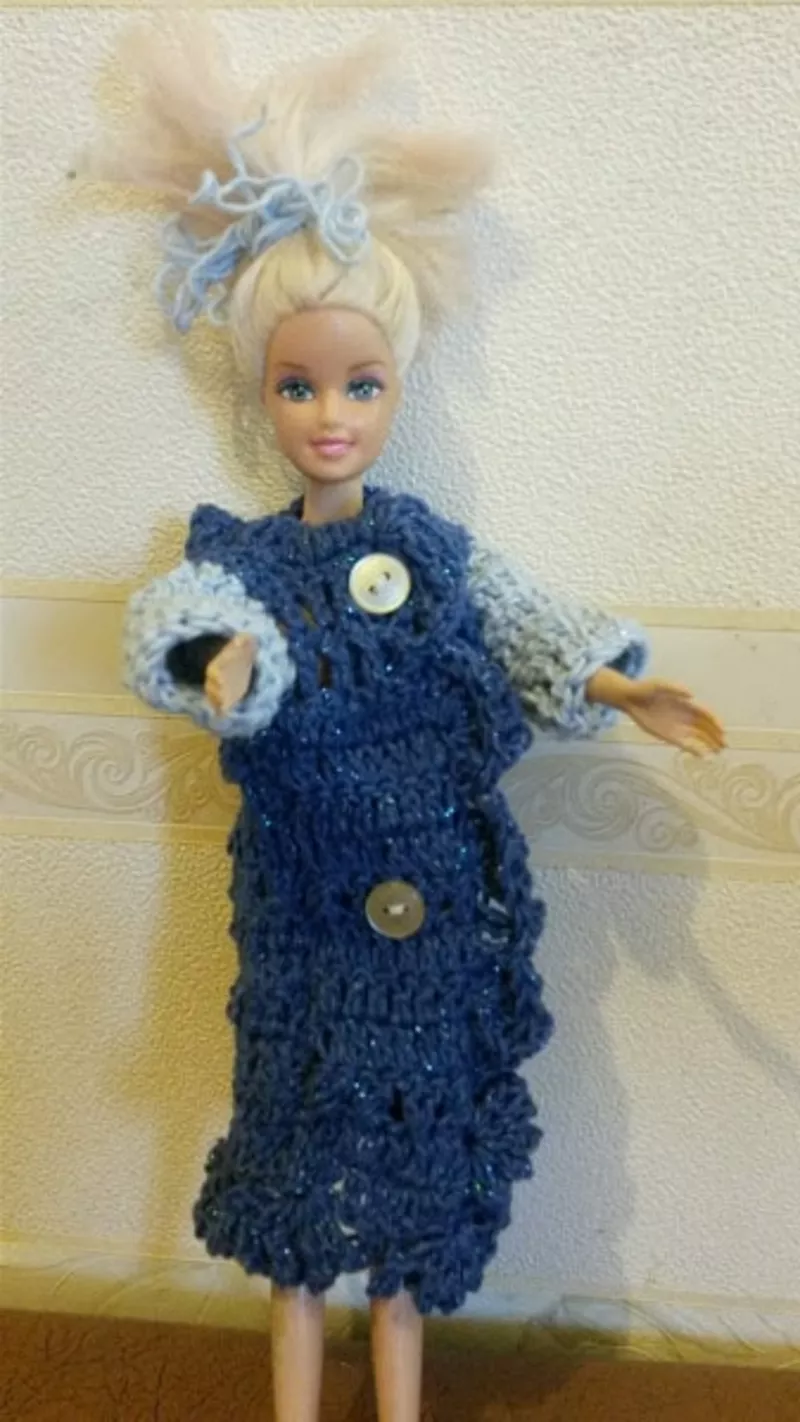 Вязаная одежда для кукол Барби 2