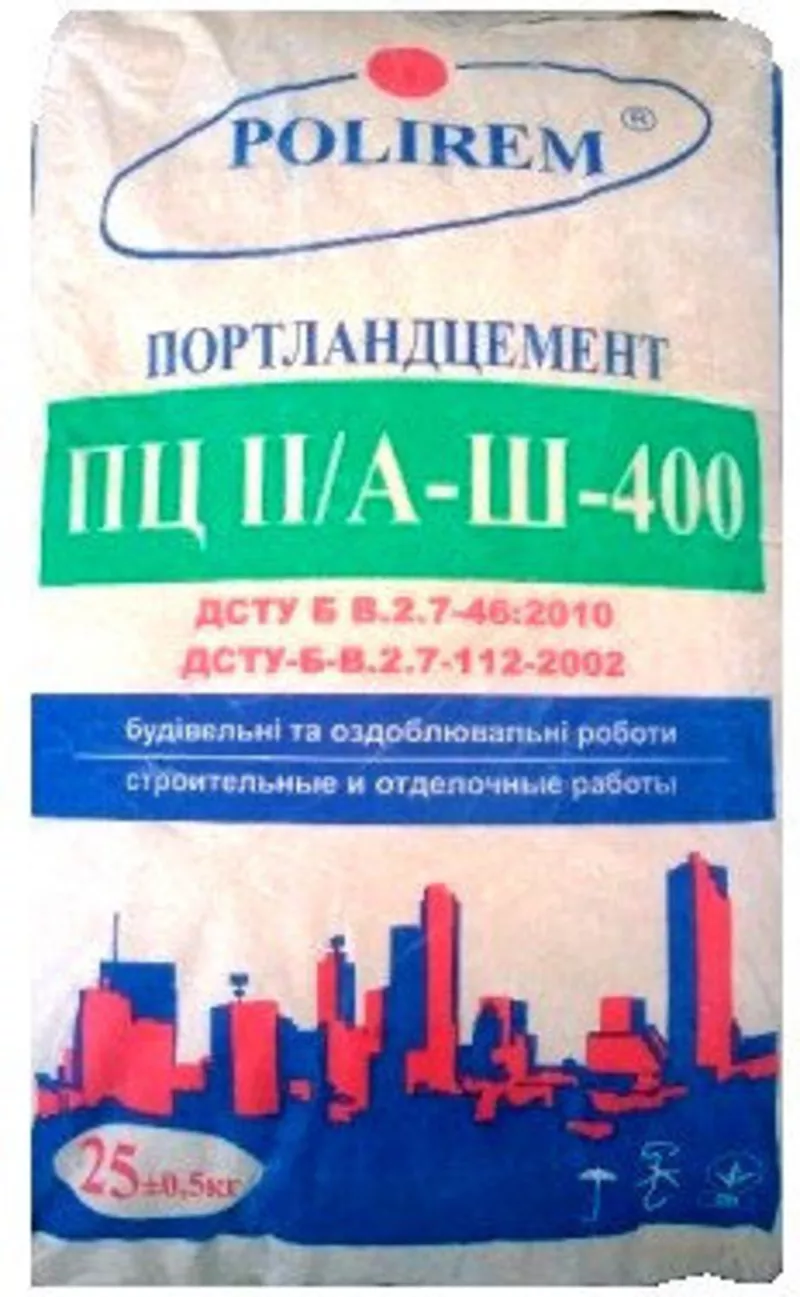 Цемент POLIREM ПЦ II /A-Ш 400 Д-20 