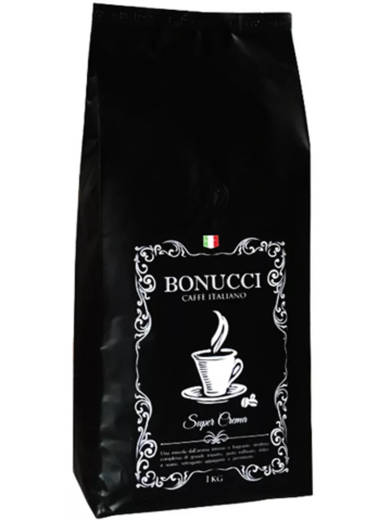 Кофе в зернах Bonucci Espresso Bar 1 кг. 2