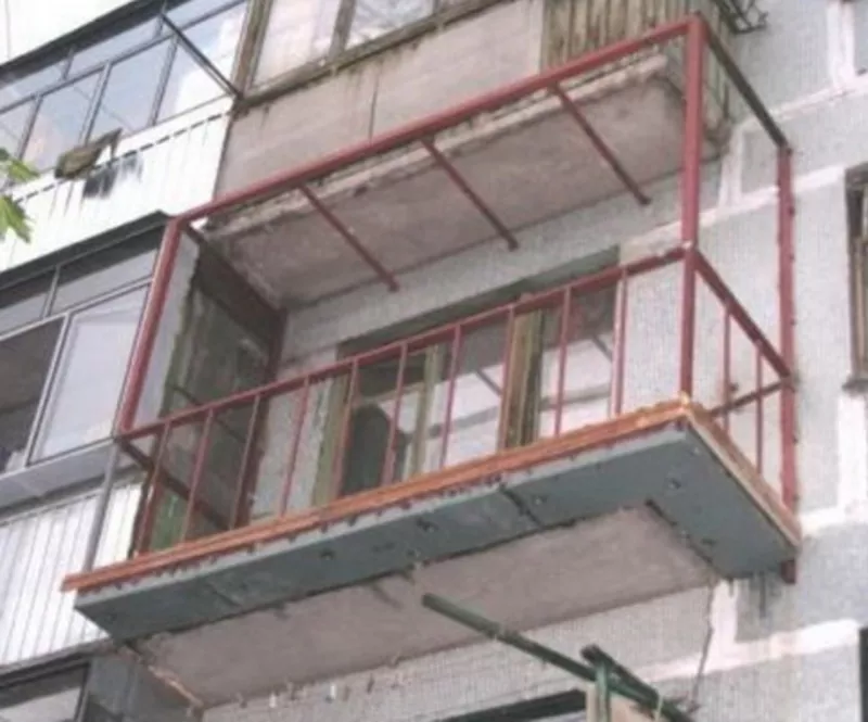 Сварка,  обшивка – балконов и лоджий в Днепре 3