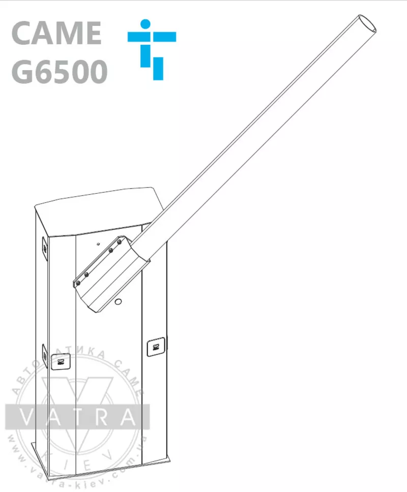Came G6500 Автоматический шлагбаум со стрелой до 5-6-7 метров 4