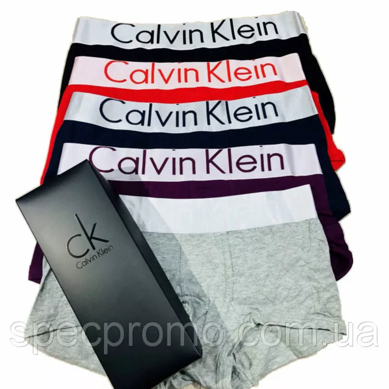 Мужские трусы Calvin Klein (реплика)боксеры в наборе 5шт