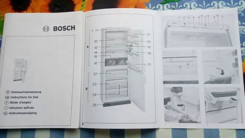 Абсолютно  НОВЫЙ холодильник BOSH 5