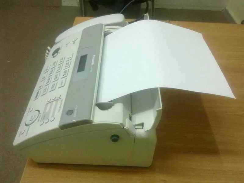 Продам в новом состоянии Телефон факс Panasonic Kx-ft982 White 7