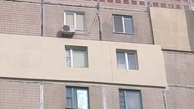 Утепление квартир в Днепропетровске методом промышленного альпинизма 3