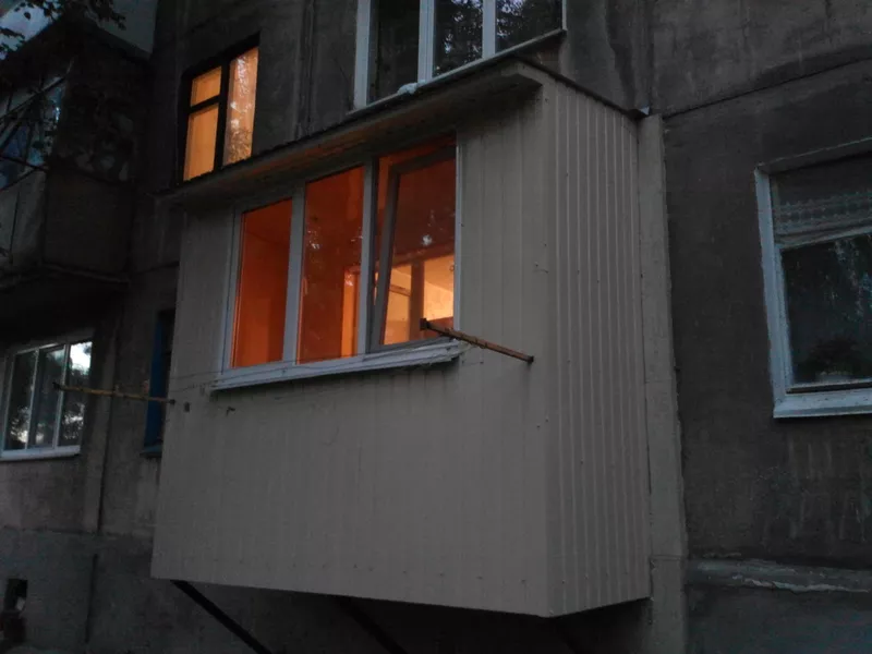 Пристройка балкона / Строительство балкона. Кривой Рог. 10