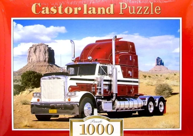 Пазлы на 1000 элементов castorland С-100651 и С-100606