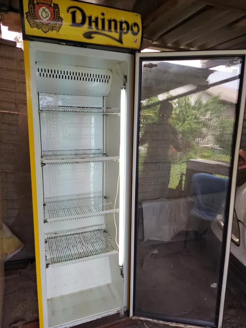 Холодильные витрины шкафы однодверные для напитков б/у Запорожье 2
