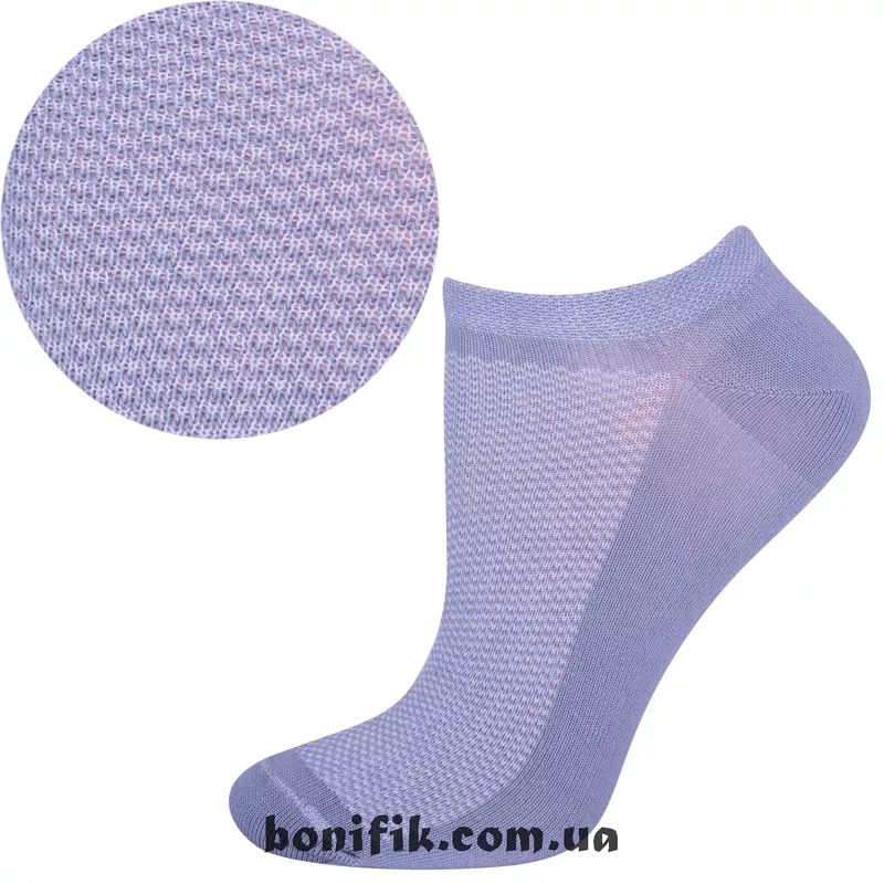 Укороченні жіночі однотонні шкарпетки ТМ 