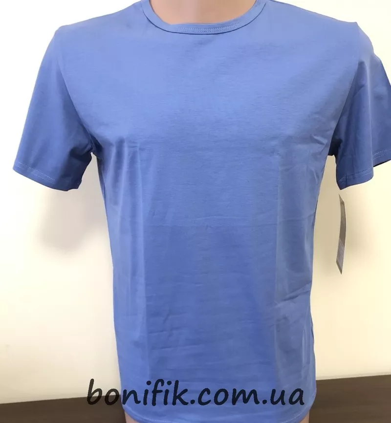 Синя чоловіча спортивна футболка (арт. Ф 950109)