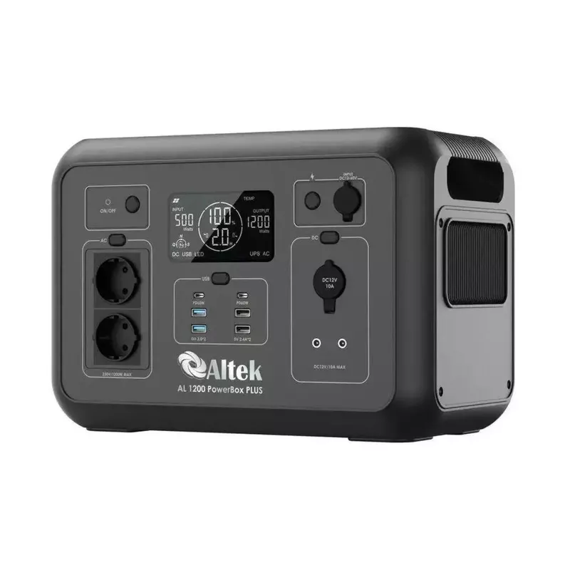 Портативна зарядна станція ALTEK AL 1200 PowerBox PLUS (1008 Вт·г) 3