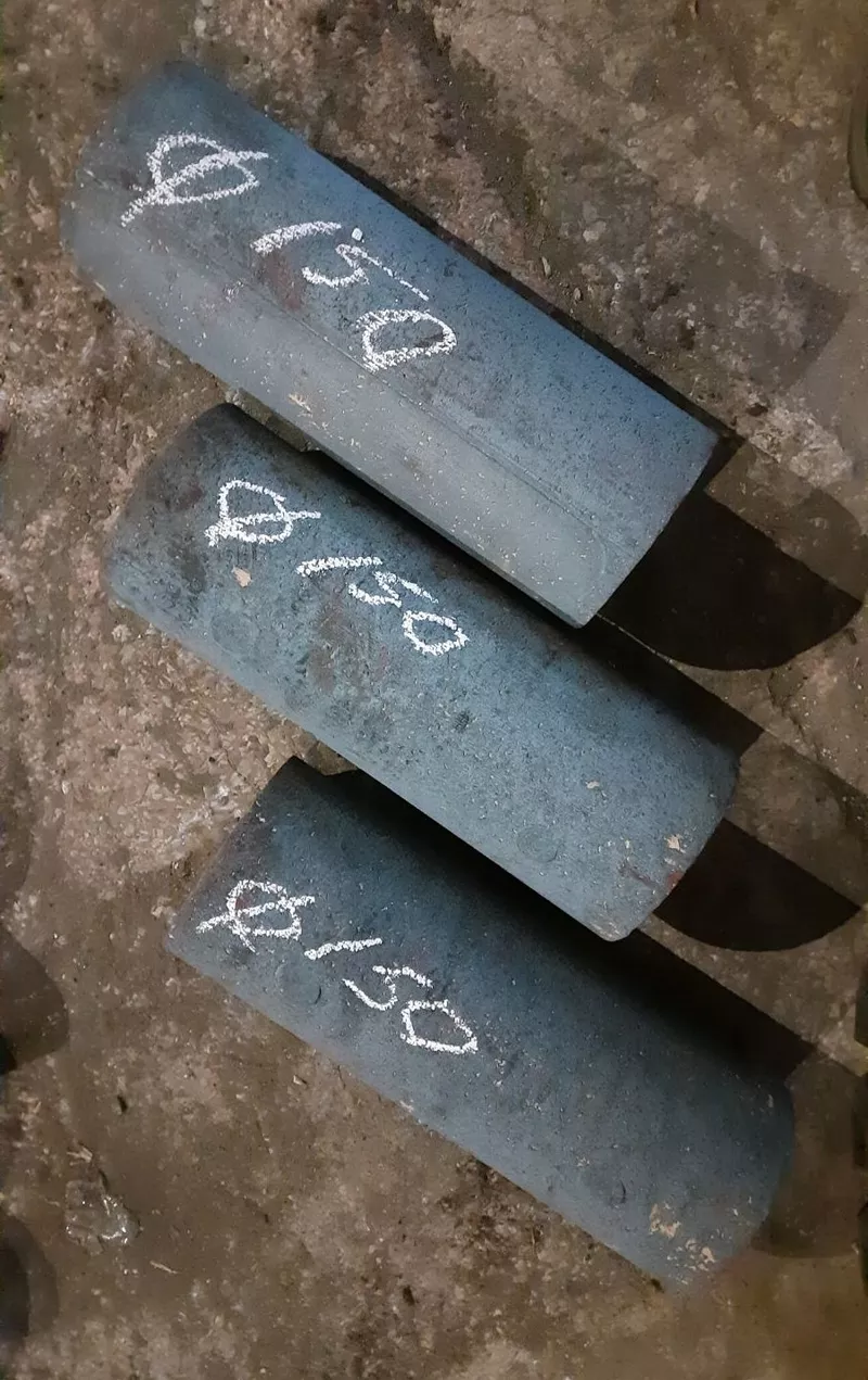 Чавун круглого перетину,  болванки діаметром до 2 метрів 2