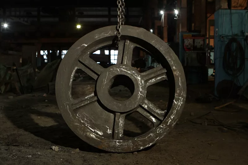Чавунні колеса для промислового обладнання 5