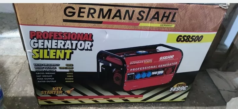 Продам новий бензиновий генератор 2