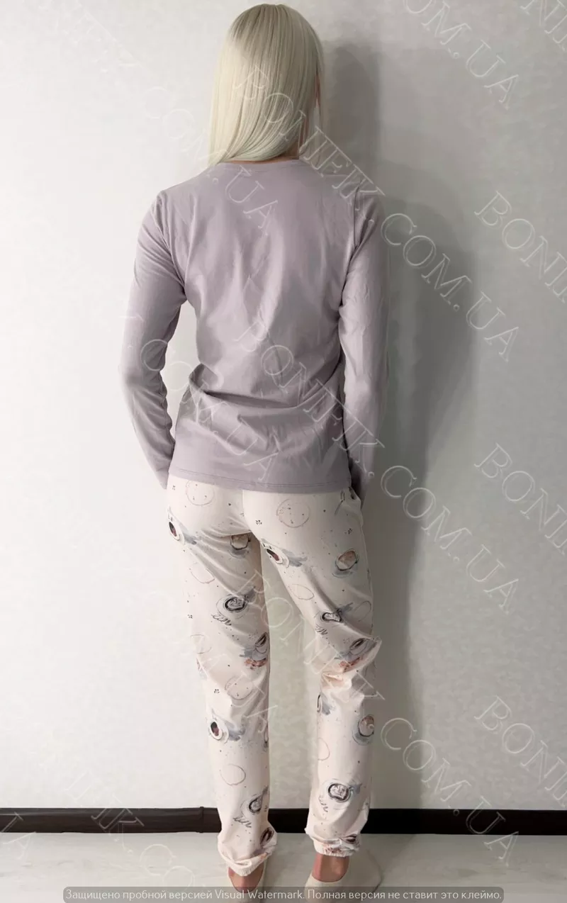 Жіноча піжама з малюнком 