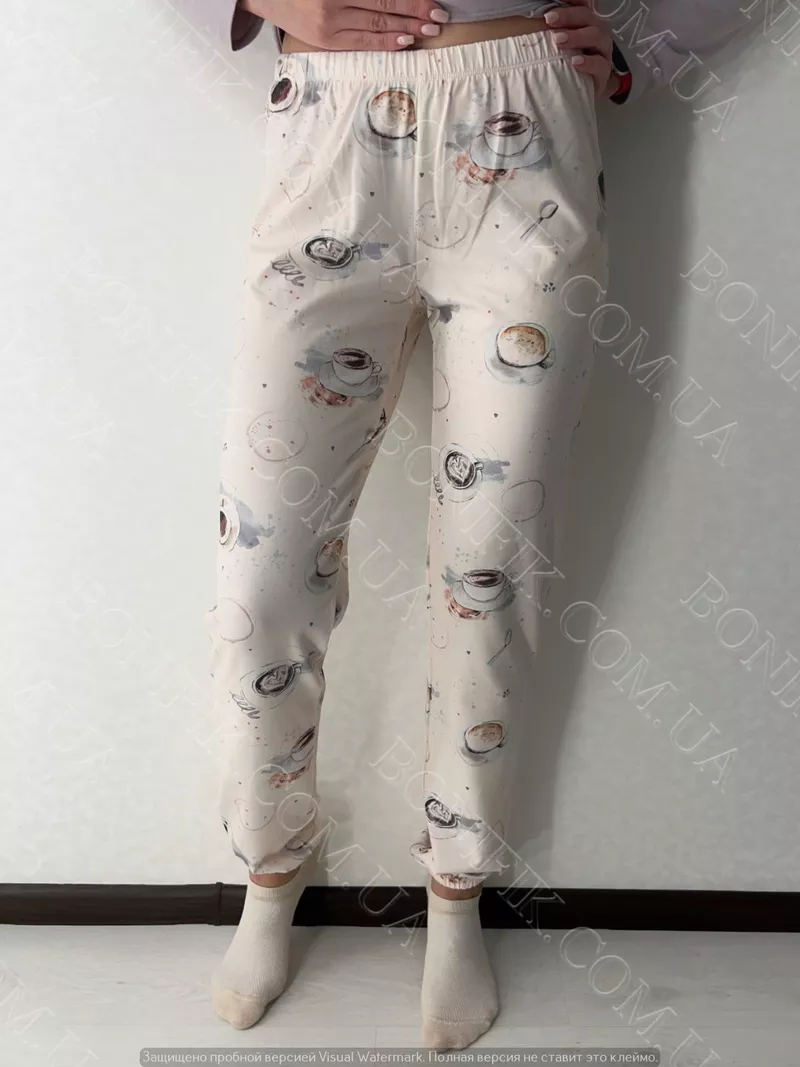 Жіноча піжама з малюнком 