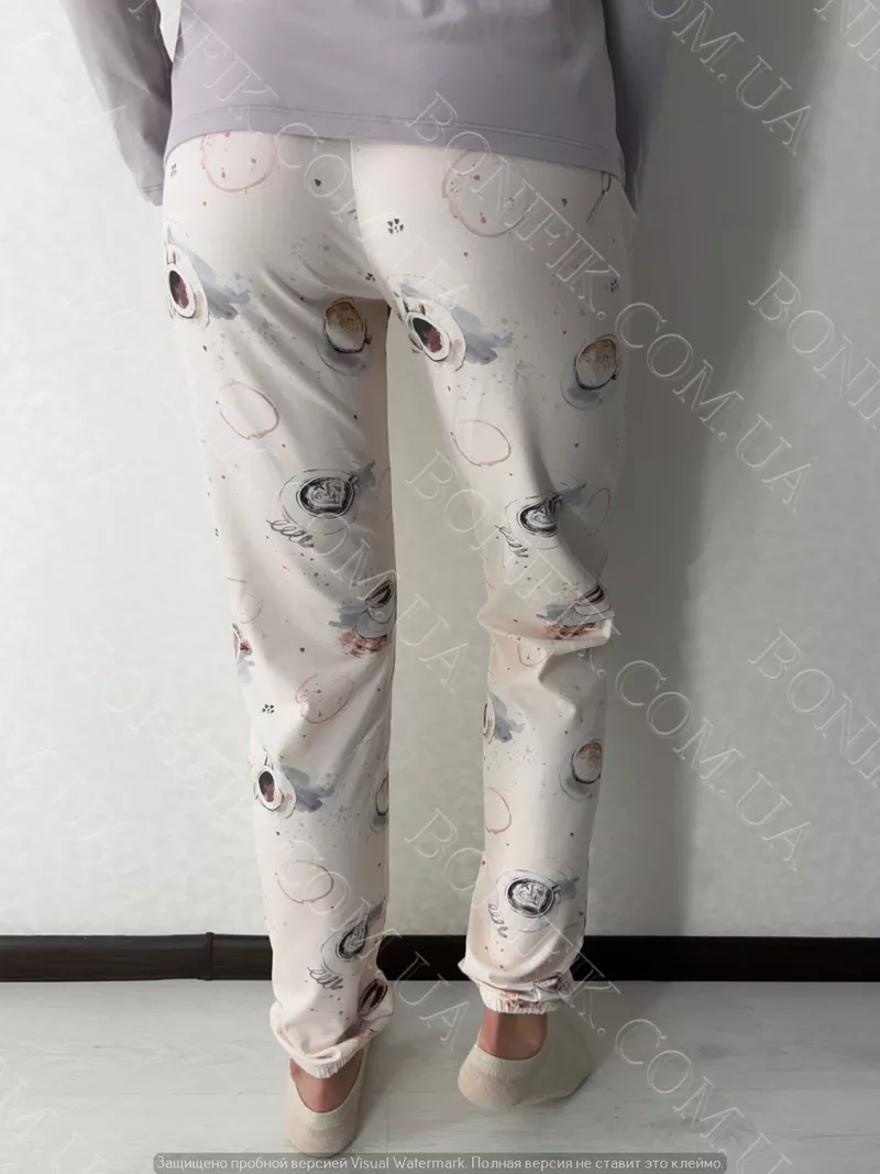 Жіноча піжама з малюнком 