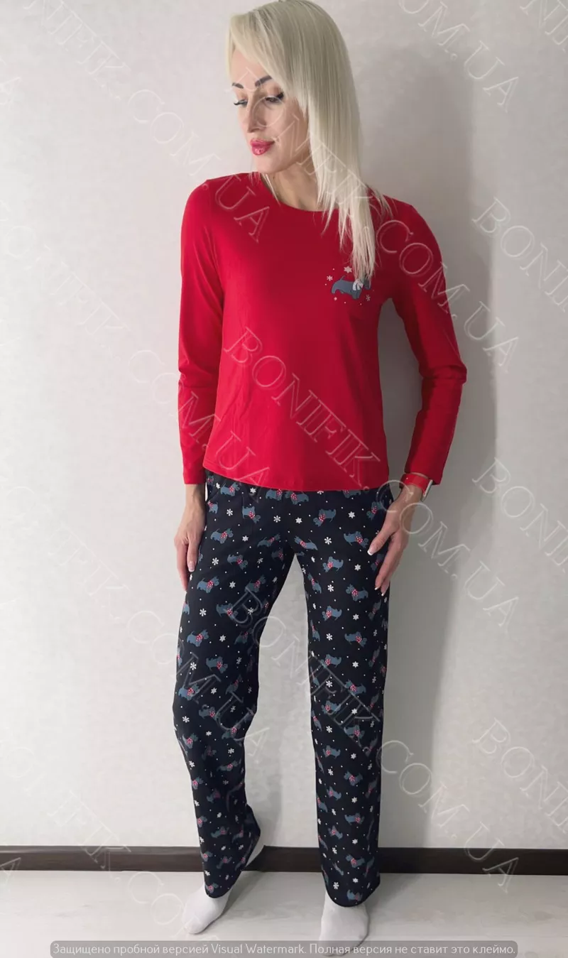 Жіночий комплект піжами 