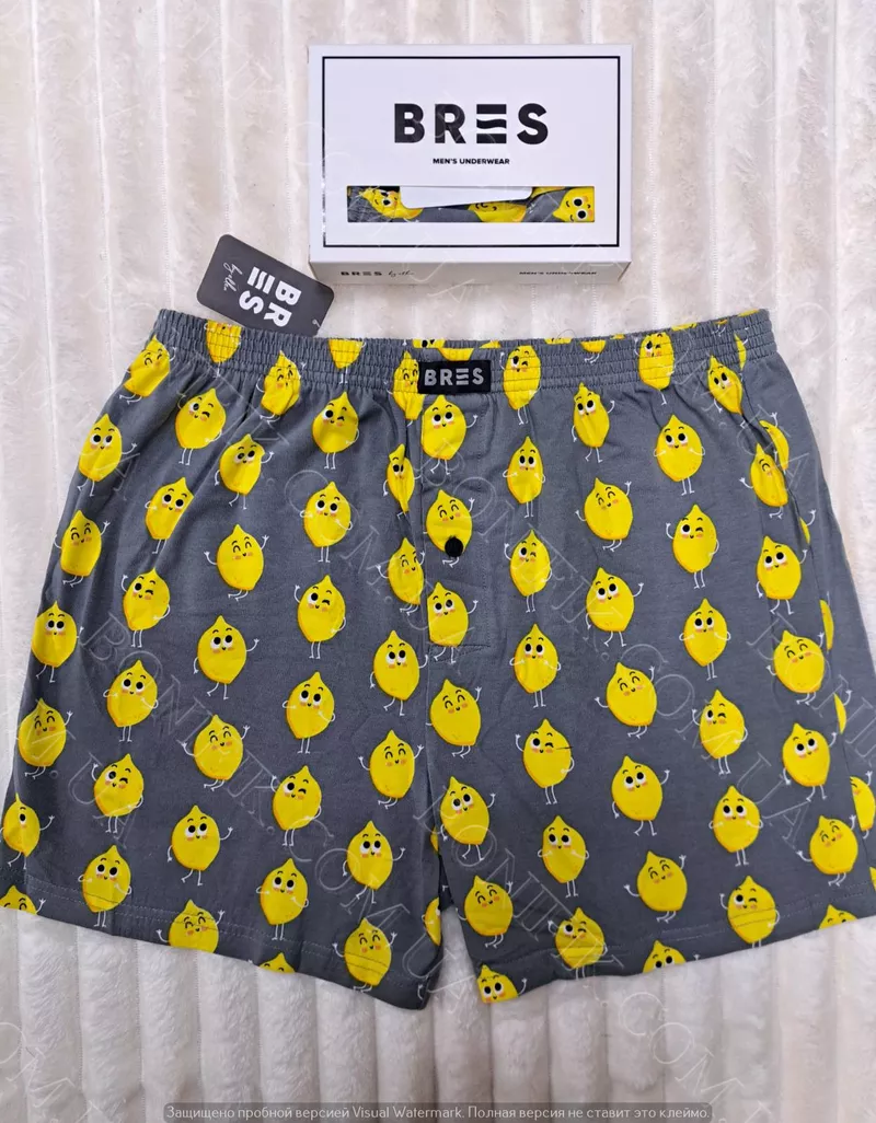 Чоловічі чорні сімейні труси 