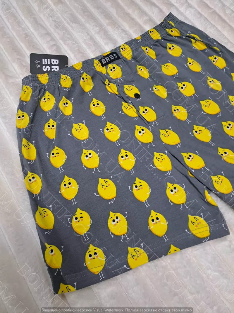 Чоловічі чорні сімейні труси 