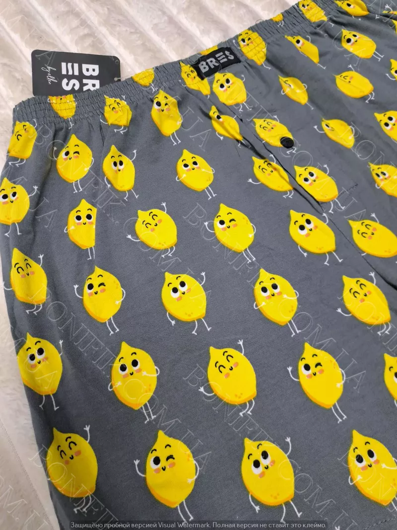 Чоловічі чорні сімейні труси 