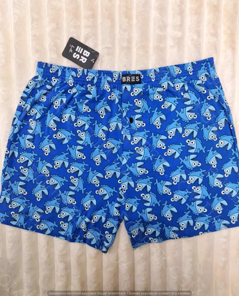 Чоловічі сімейні труси BRES «Crazy Shark» (арт. MBXK 307/01/126) 2