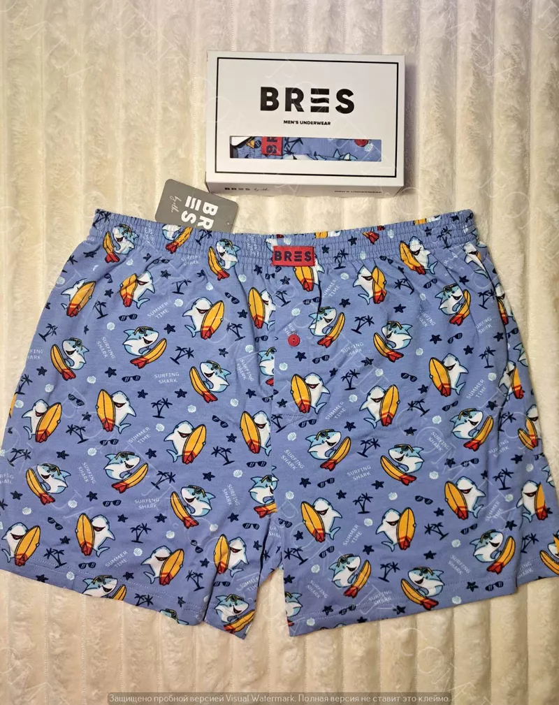 Чоловічі батальні труси з малюнком (арт. MBXK 307/01/131)