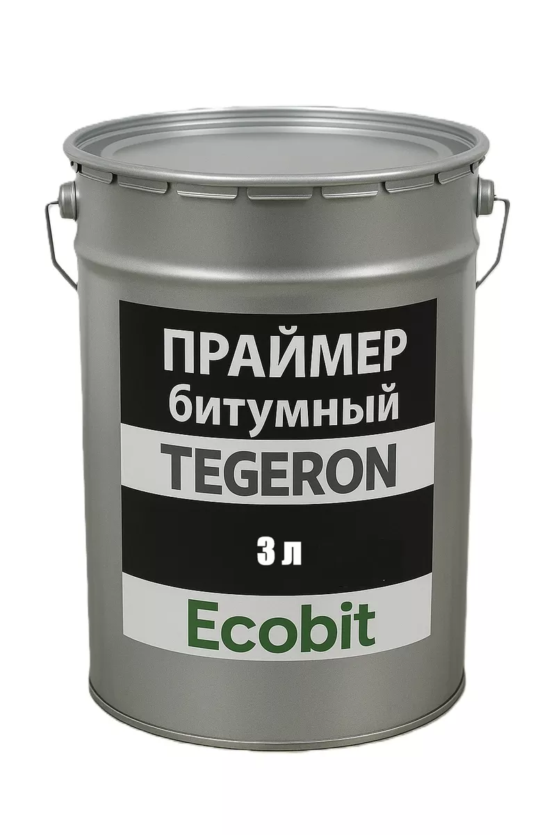 Тегерон Праймер Ecobit ведро 3, 0 л - адгезионный состав  2