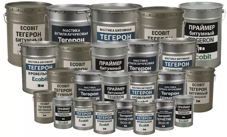Мастика ТЕГЕРОН Ecobit ДСТУ Б В.2.7-106-2001 ( ГОСТ 30693-2000 ) 2