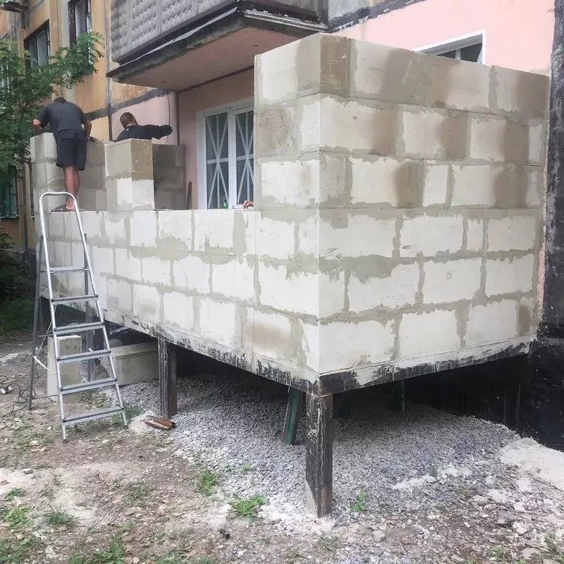 Пристроить балкон Кривой Рог 3