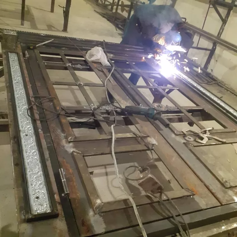 Металлические ворота в Кривом Роге 4