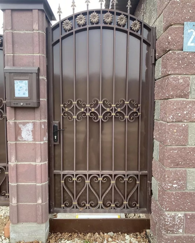 Металлические ворота в Кривом Роге 3