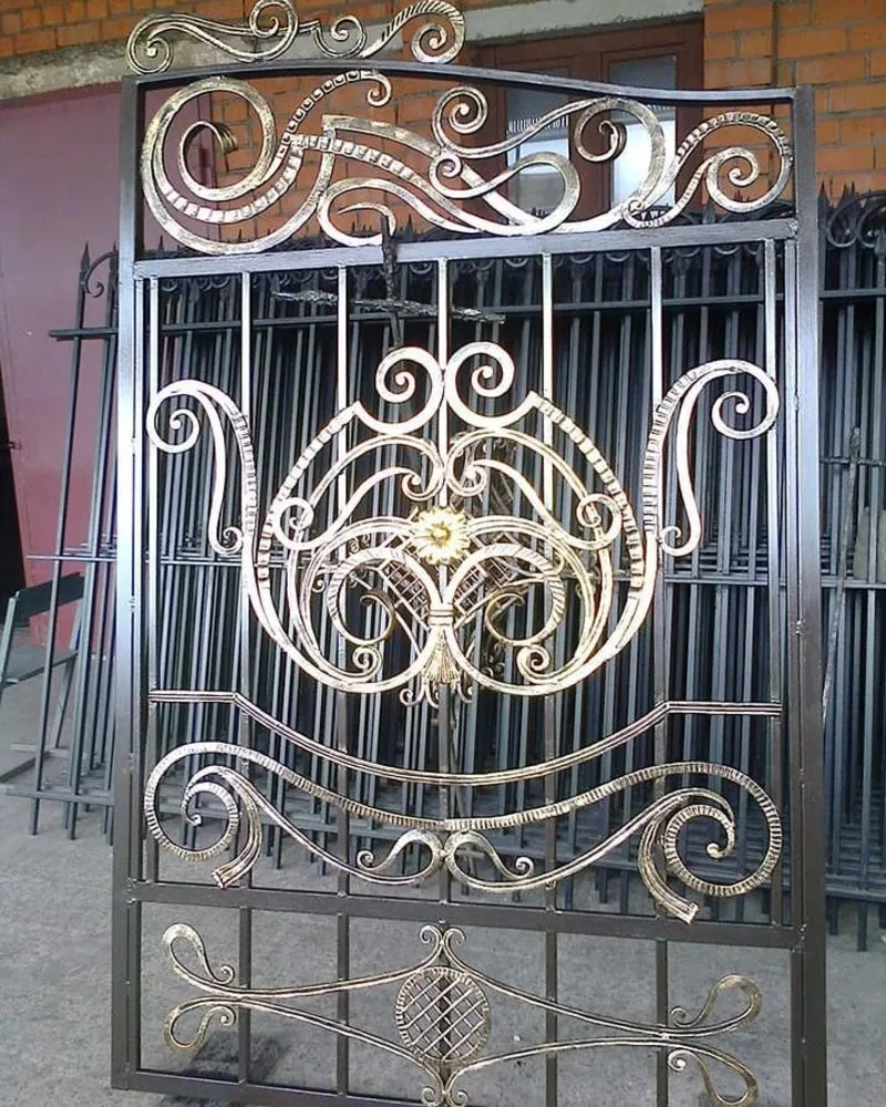 Металлические ворота в Кривом Роге 7