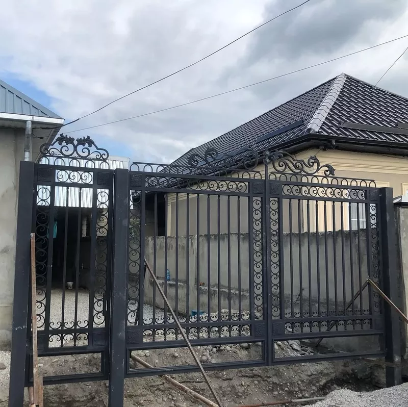 Металлические ворота в Кривом Роге 5