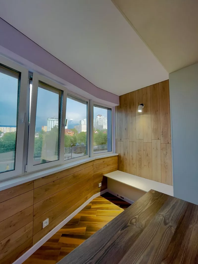 Застеклить балкон под ключ Кривой Рог 2