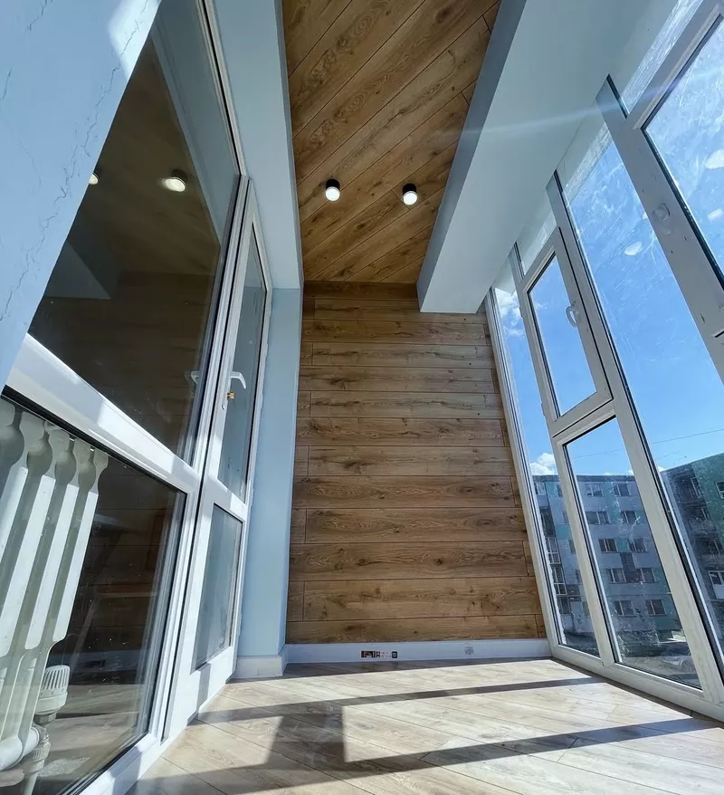 Застеклить балкон под ключ Кривой Рог 3