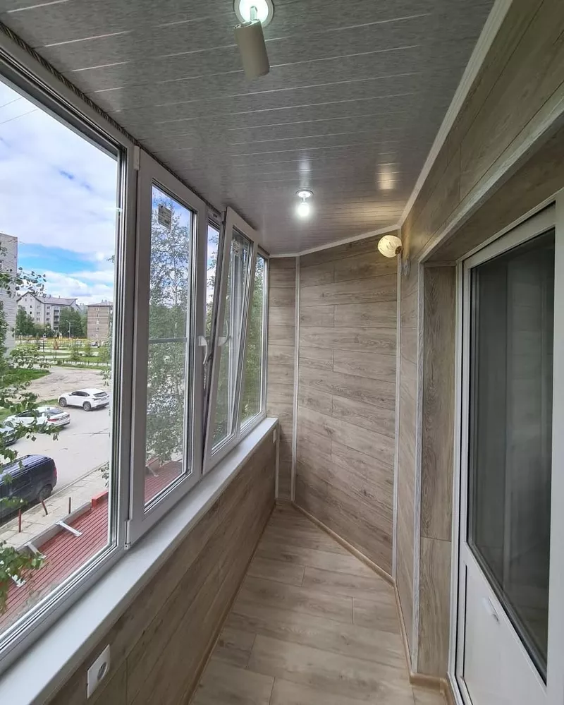 Застеклить балкон под ключ Кривой Рог 8