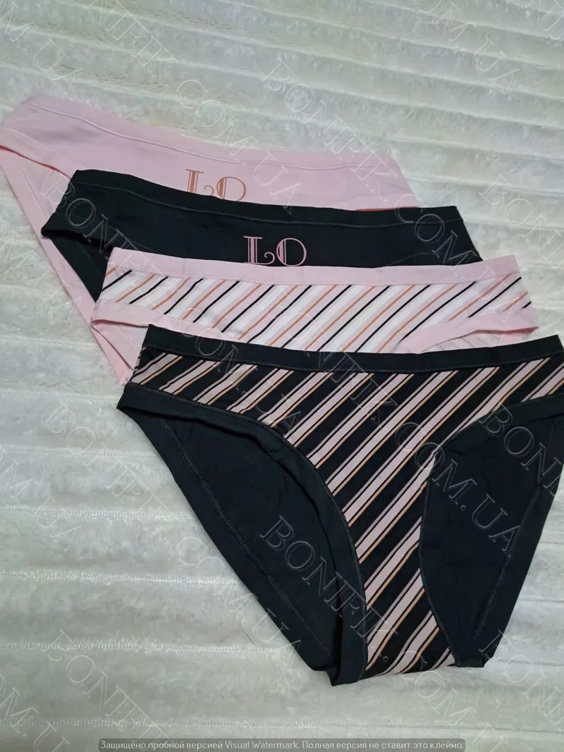 Бавовняні жіночі труси-сліпи в наборі 4 шт./уп (арт. 200-30/13) 4